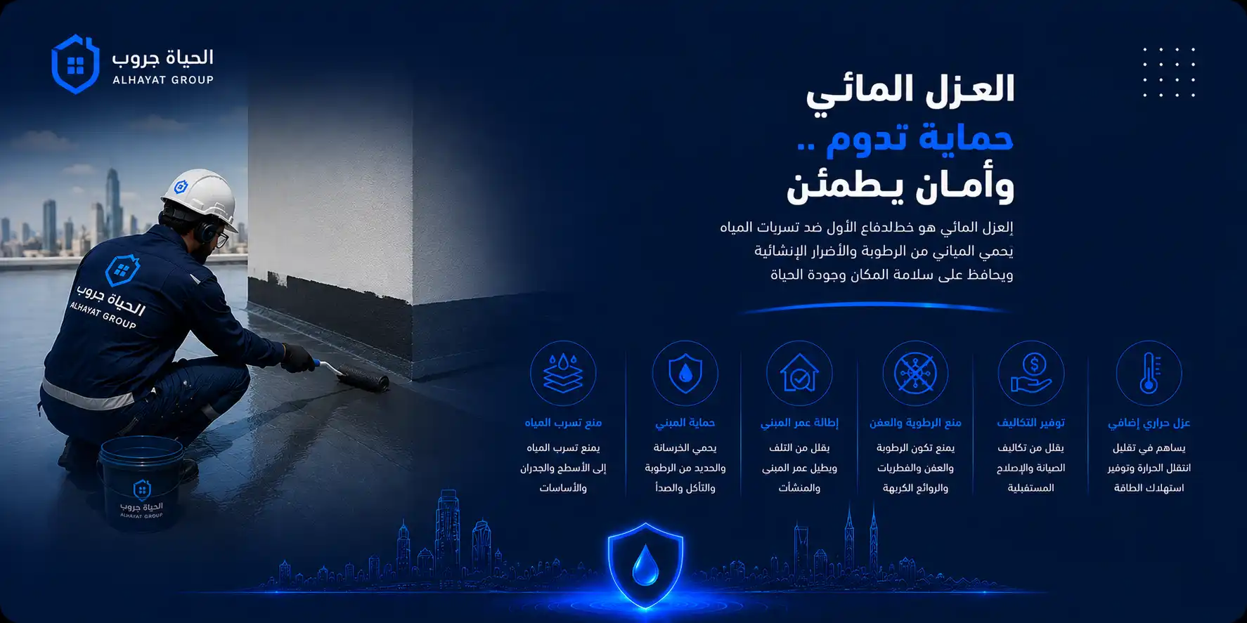 العزل المائي